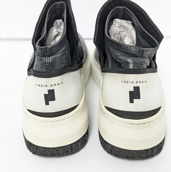 Cinzia Araia leather sneaker wedges - Picture 6 of 16